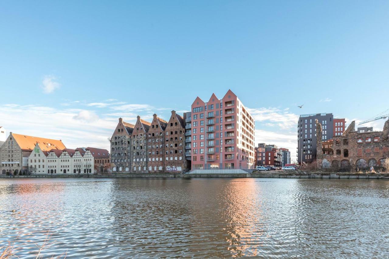 Downtown Apartments Waterlane Island -Riverview Pool, Spa, Gym & Parking Gdańsk Exterior foto
